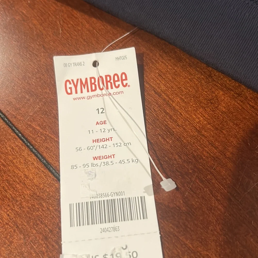 NWT Gymboree 2008 Uniform Shop Navy Pleated Skort Size 12